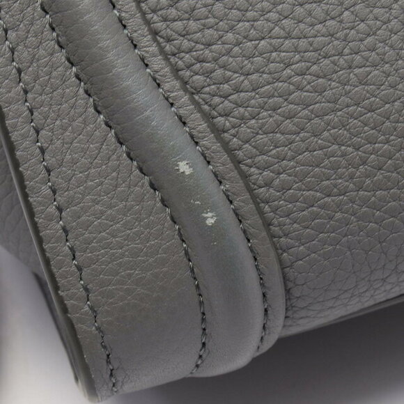 Celine Luggage Shopper Handbag Leather Gray - Picture 8 of 8